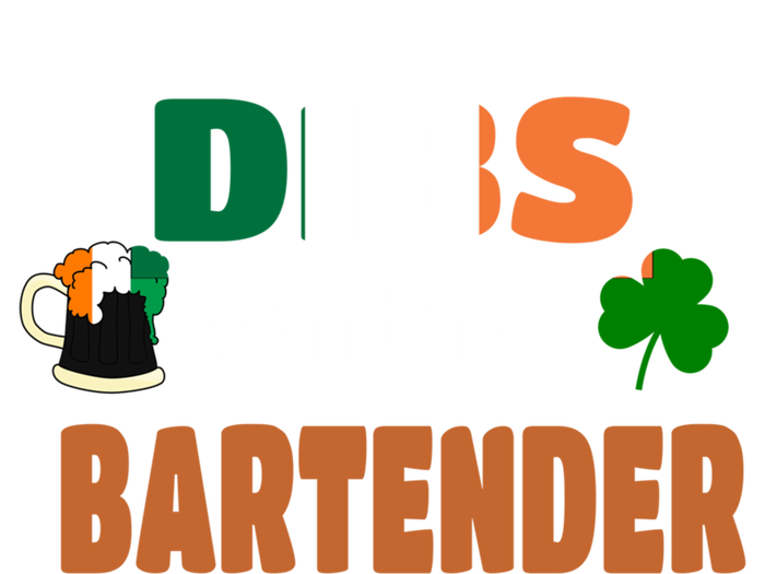 Dibs On The Bartender Cute Gift Funny St Patricks Day Ing Meaningful Gift Tie Dye Hoodie