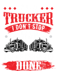 Don't Stop When Tired Funny Trucker Gift Truck Driver Gift Stripe Pom Pom Beanie