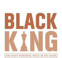 The Most Powerful Piece In The Game Black King Performance Sprint T-Shirt