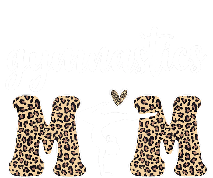 Gymnastics Mom Cute Leopard Mother's Day Gymnast Girl Boy Tank Top Dry Zone Grid Polo