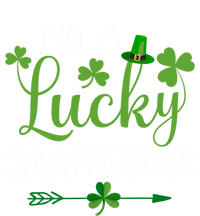 Funny Irish St Patricks Day Costume I'm A Lucky Carpenter Gift Softstyle Adult Sport Polo