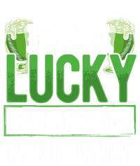 I’m A Lucky Retired Truck Driver Funny St Paddy's Day Funny Gift Kids Long Sleeve Shirt