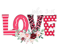 LOVE Leopard John 316 Christian Cute Valentine's Day Gifts Tall Long Sleeve T-Shirt