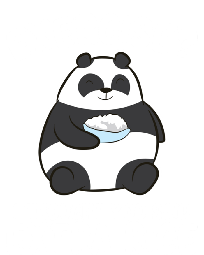 Panda Exercise I Thought You Said Extra Rice Cute Panda T-Shirt