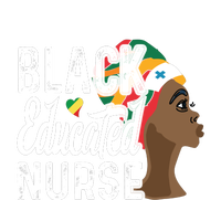 Black Nurse Melanin Nurse Educated Black History Month Nurse T-Shirt