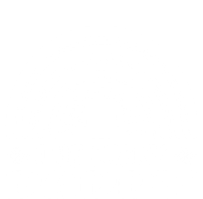 One Lucky Daddy Great Gift St Patrick's Day Funny For Daddy Cool Gift Full-Length Apron With Pockets