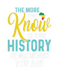 The More You Know Of Your History The More Liberated Younare T-Shirt