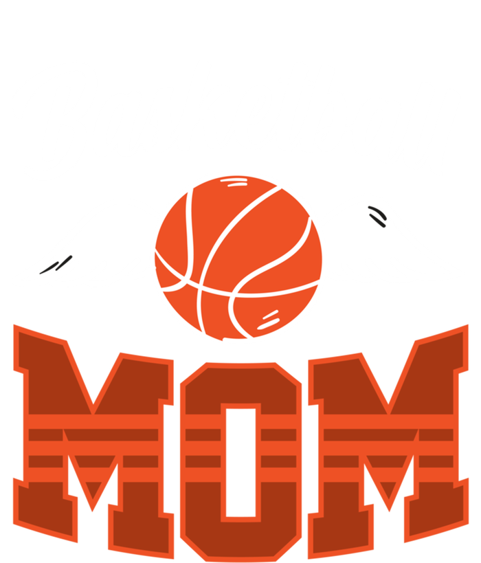 Basketball Mom Basketball Game Mother Mama Basketball Cute Gift Ladies Long Sleeve Shirt