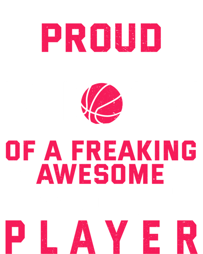 Basketball Mom Bball Player Mother Theme Quote Gift Full-Length Apron With Pockets