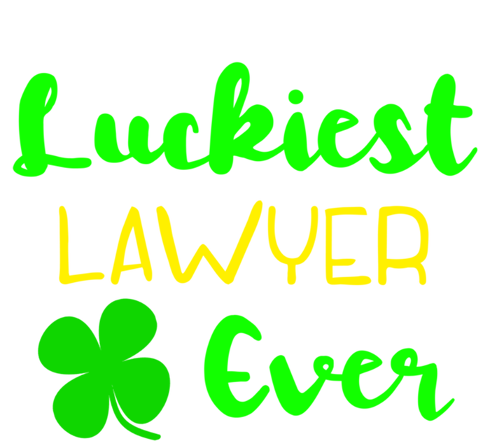 Luckiest Lawyer Ever St Patrick's Day Irish Attorney Legal Gift Tie-Dye T-Shirt