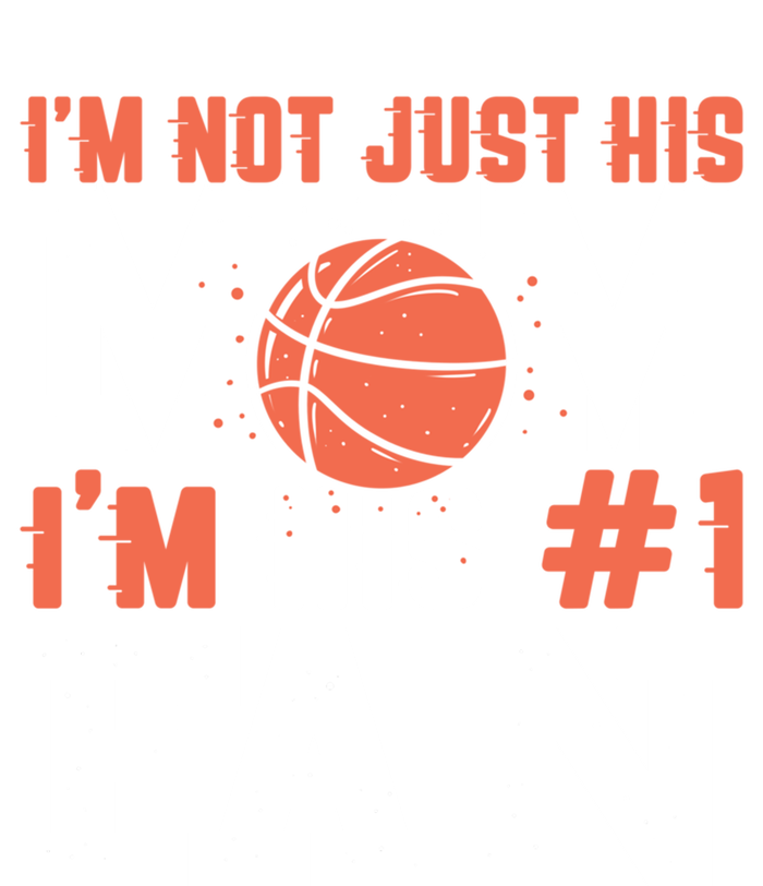 Basketball Mother Number 1 Fan Gift Basketball Mom Cute Gift Tall Long Sleeve T-Shirt