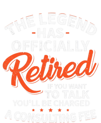 The Legend Has Retired Officer Officially Retirement Tank Top