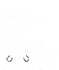 A Good Corporate Lawyer Is Like A 4 Leaf Clover St Patricks Cool Gift Tank Top