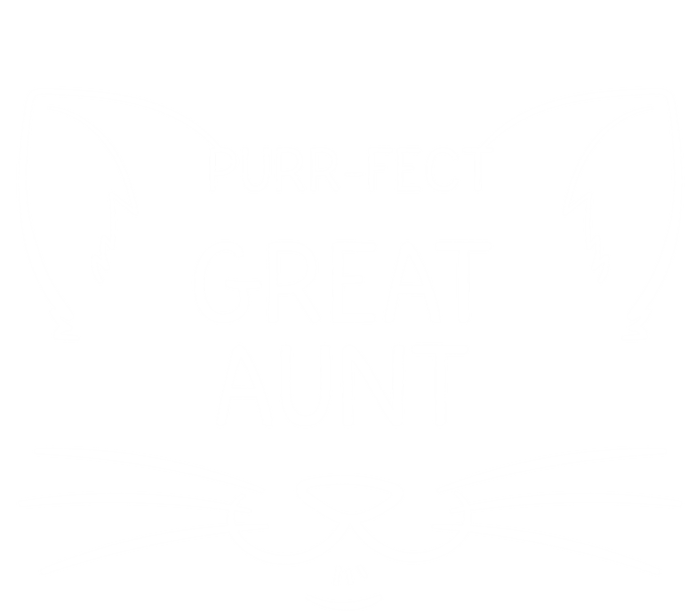 Purrgiftfect Great Aunt Funny Cat Lover Greatauntie Kitty Owner Cool Gift Women's T-Shirt