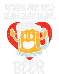 Roses Are Red Blah Beer Funny Valentines Day Drinking Gifts Tank Top