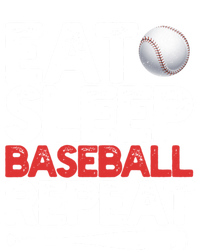 Eat Sleep Baseball Repeat Catcher Pitcher Baseball Hoodie