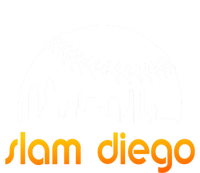 Slam Diego Baseball Fan V-Neck T-Shirt