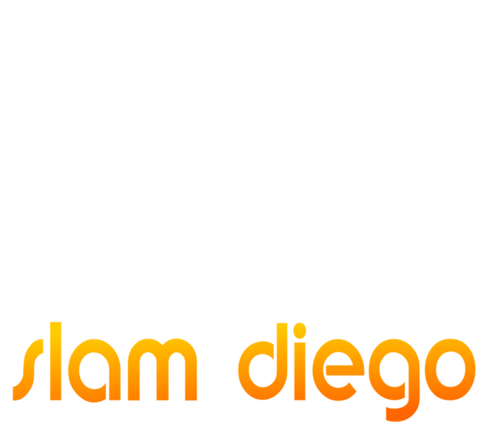 Slam Diego Baseball Fan V-Neck T-Shirt