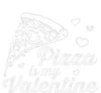 Pizza Is My Valentine Funny Anti Valentine's Day Foodie Premium T-Shirt