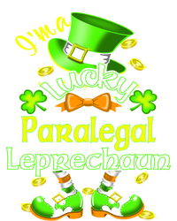 St Patrick's Day Paralegal Costume I'm A Lucky Leprechaun Funny Gift Striped Beanie with Solid Band