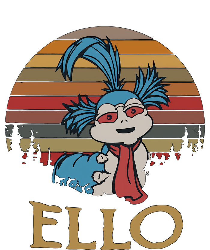 Ello The Worm Labyrinth Ello Labyrinth Movie 80s Vintage Retro T-Shirt