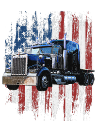 Funny Trucker American Flag Truck Driver Shirt Truck Driver Gift  T-Shirt