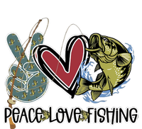 Peace Love Fishing Fisherman Fishing Lover Gift For Father Dad Daily Commute Backpack