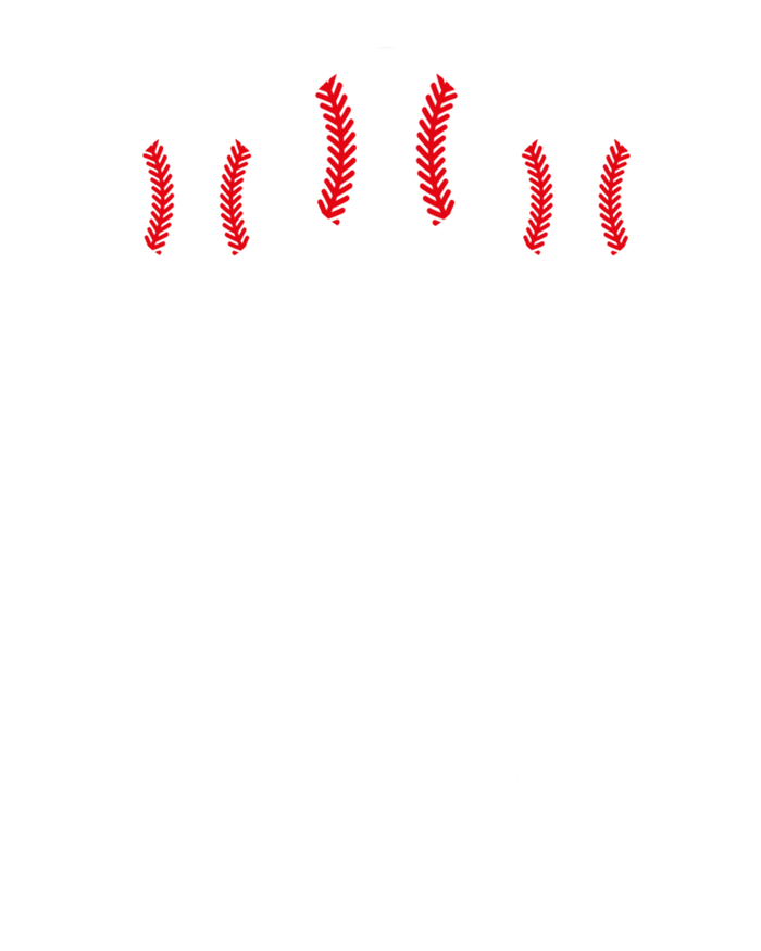 Let's Do This Baseball Mom Life Game Day Cheer Mom Gift Stripe Pom Pom Beanie