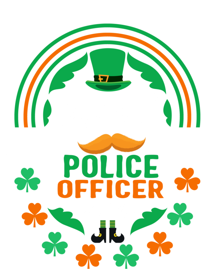 Luckiest Police Officer Ever Shamrock Top Hat St Patricks Da Gift Ladies Essential Tank