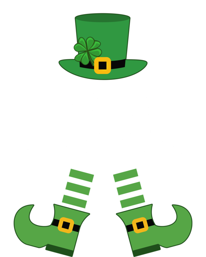 Lucky Bartender Gift Leprechaun Shamrock Hat St Patricks Day Great Gift T-Shirt