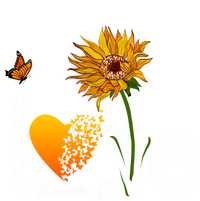 Love Mummy Life Mom Grandma Butterfly Sunflower Graphic Cool Gift T-Shirt