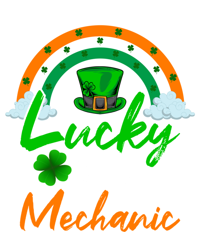 Lucky To Be A Mechanic St Patrick's Day Gift T-Shirt