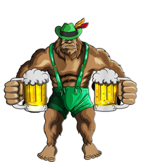 Beer Drinker Bigfoot In Leather Pants Beer Glasses Wool Snapback Cap