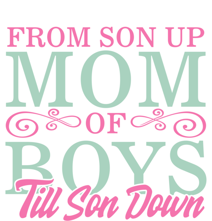 Mom Of From Son Up Till Down Mothers Day Mommy Mother Gift Infant Baby Jersey Bodysuit