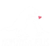 Mommysaurus Mom And Dinosaur Meaningful Gift Stripe Pom Pom Beanie