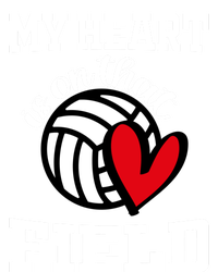 My Heart Is On That Field Volleyball Player's Mom Life Gift T-Shirt