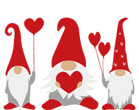 Three Gnomes Holding Hearts Valentiness T-Shirt