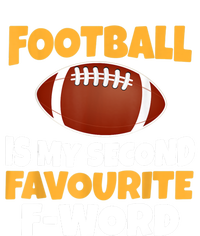 Funny Football Is My Second Favourite Quote Mousepad