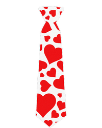 Valentine's Day Hearts Neck Tie For & Adults T-Shirt