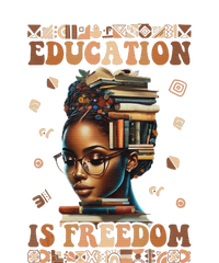 Black History Month Education Is Freedom Teacher Insulated Varsity Jacket