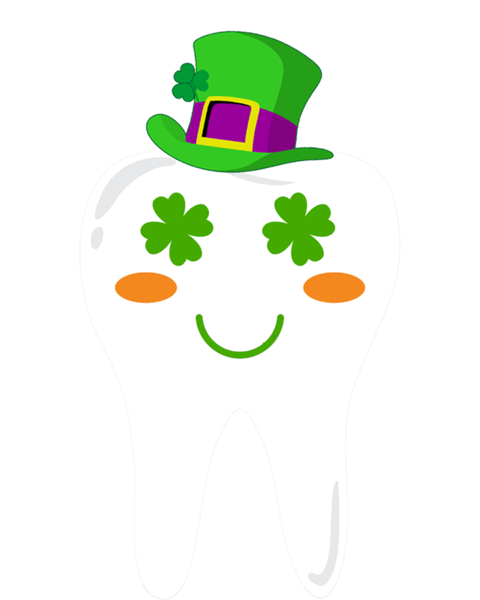 Dentist Dental Student Cute Tooth Hat Saint Patrick's Day Great Gift Ladies Essential Tank