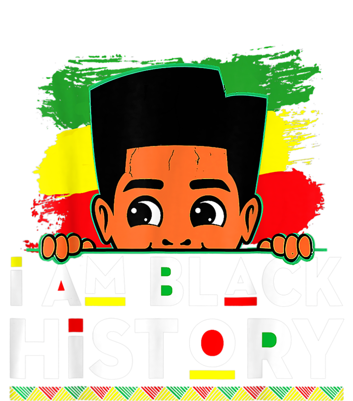 I Am Black History For Black History Month Garment-Dyed Fleece Hoodie