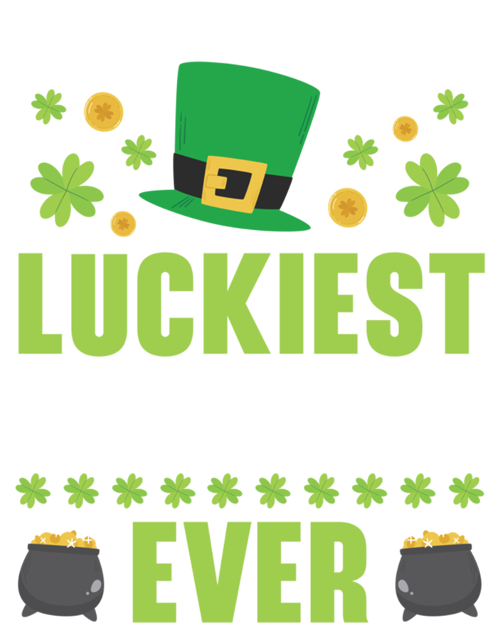 Luckiest Bartender Ever St Patrick's Saint Pattys Day Gift Zip Tote Bag