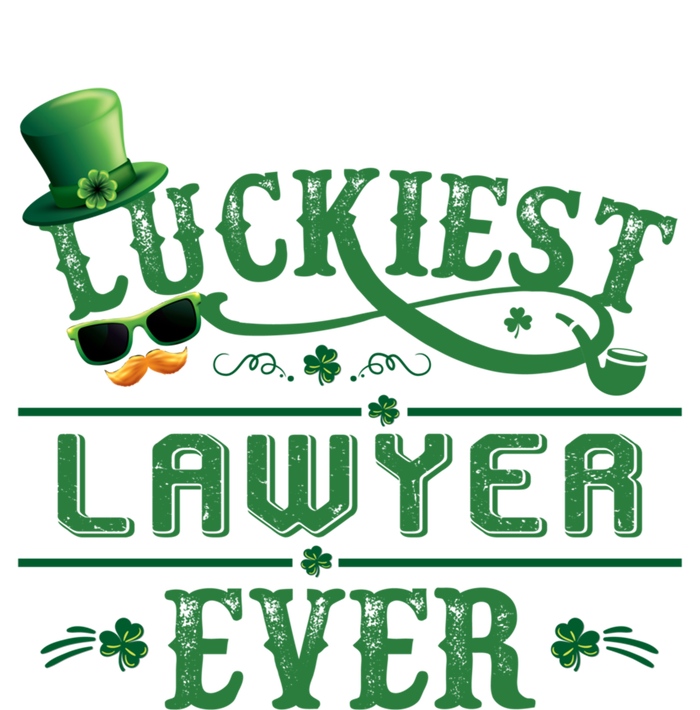 Luckiest Lawyer Ever Shamrock Leprechaun Hat St Patrick Day Cute Gift Tote Bag