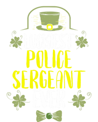 Luckiest Police Sergeant Ever St Patrick's Day Cute Gift Mousepad