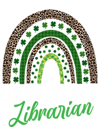 Lucky To Be A Librarian Tee School St Patrick's Day Library Gift Ladies Essential Flowy Tank