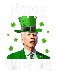 St Patricks Day Funny Happy 4th Of July Anti Joe Biden T-Shirt