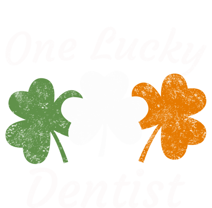 One Lucky Dentist St Patrick's Day Irish Shamrock Flag Gift T-Shirt