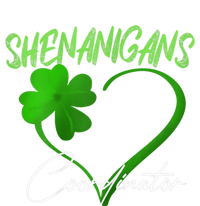 Wo Shenanigans Coordinator Green Heart Shamrock St Patricks Day Pajama Set