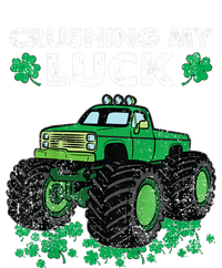 s St Patricks Day Boys s Crushing My Luck Monster Truck T-Shirt